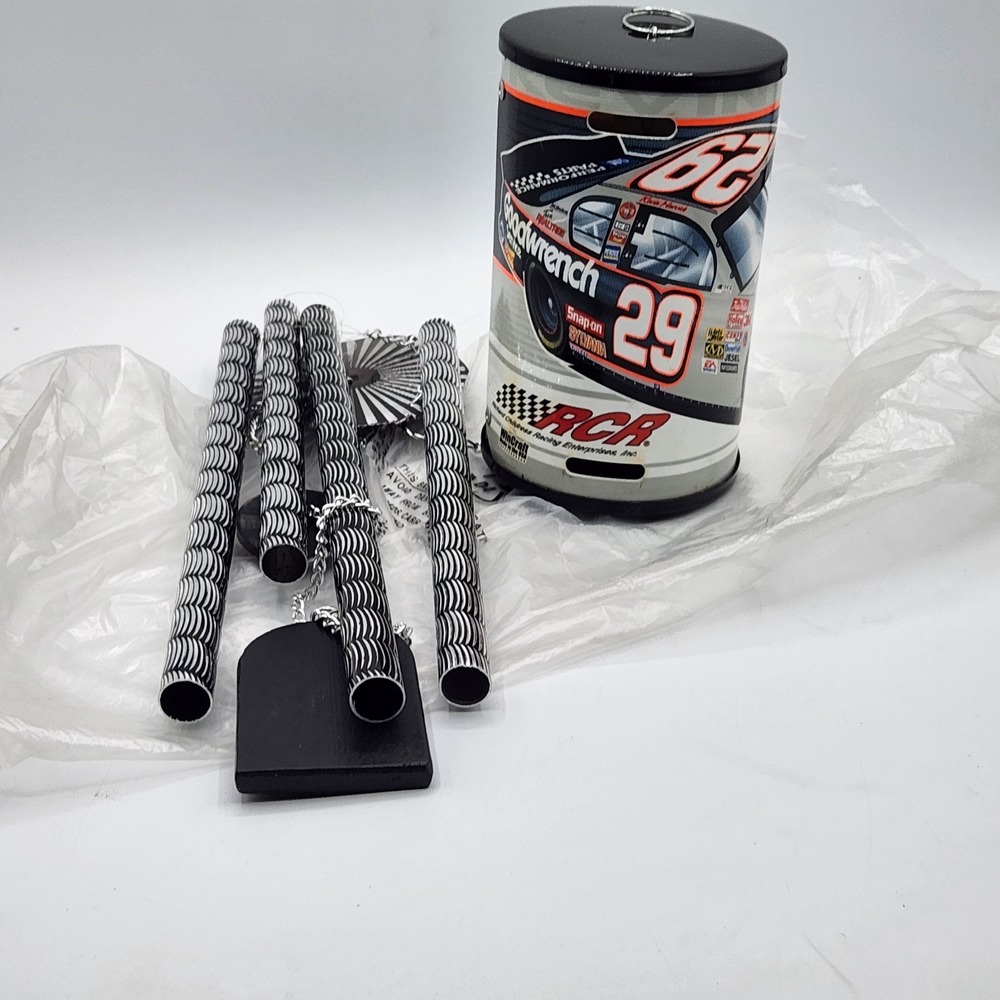 Vintage NASCAR #29 Goodwrench Kevin Harvick Windchime –‎ WinCraft RCR Racing NOS